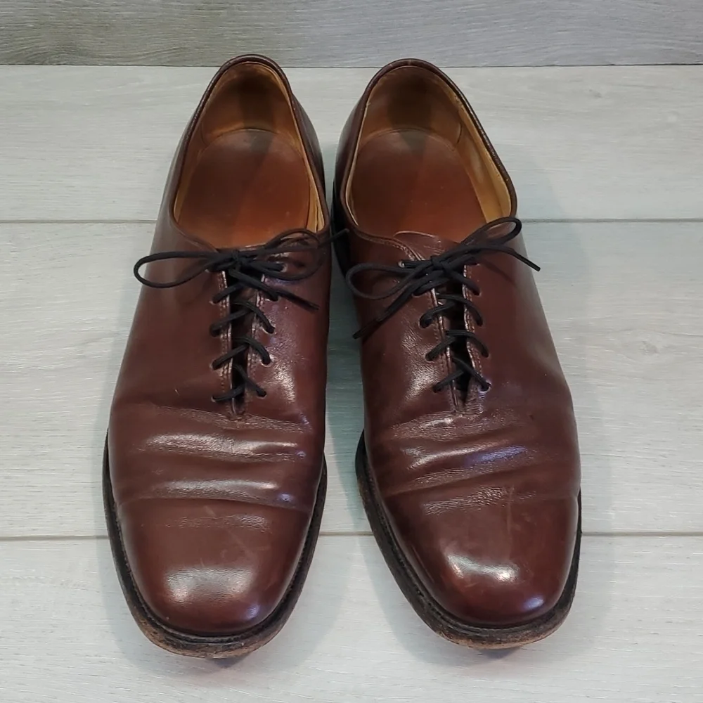 Allen edmonds Austin 30713 Mens Dress Oxford Slip on shoes sz 8.5C